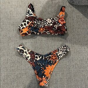 Kulani Kini floral paisley bikini